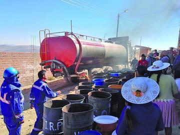 Declaran a Potosí como zona de desastre por falta de agua
