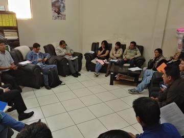Los miembros del comité de zoonosis.