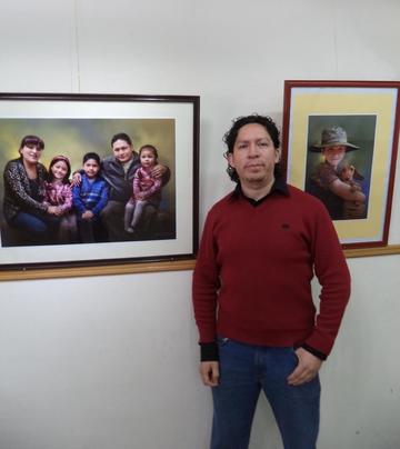 Cristóbal Corso termina una exposición de retratos