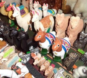 Las llamitas en artesanías se mostrarán en una exposición