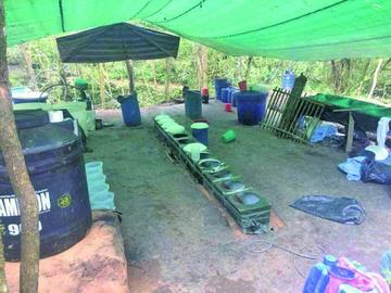 Desbaratan laboratorio de droga en Chuquisaca