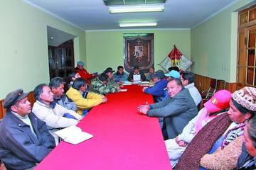 La reunión de Directorio Ampliado de la entidad cívica.