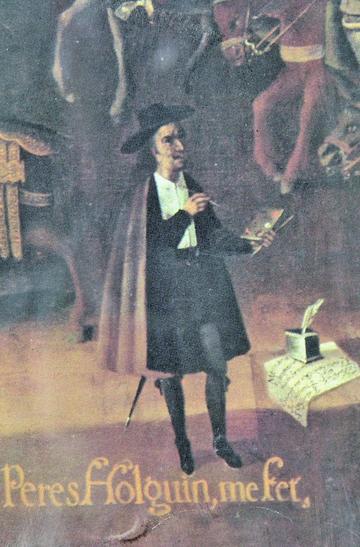 El autorretrato en la pintura que está en Madrid.