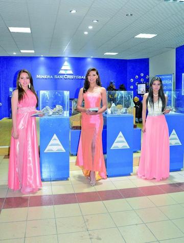 La empresa minera San Cristóbal participará en la feria.