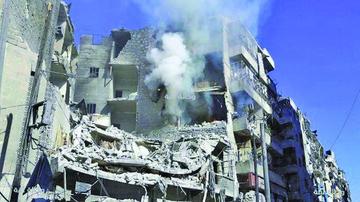 Alepo queda solo con un hospital tras ataques a centros sanitarios