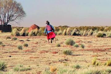 La gente del campo no puede sembrar por la falta de agua.