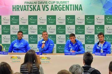 Del Potro busca el título de la Copa Davis