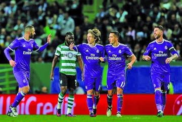 Real Madrid vencer a Sporting