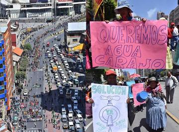 El Alto advierte con una “guerra del agua” por racionamientos