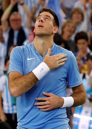 Del Potro gana a Karlovic y deja igualada la final