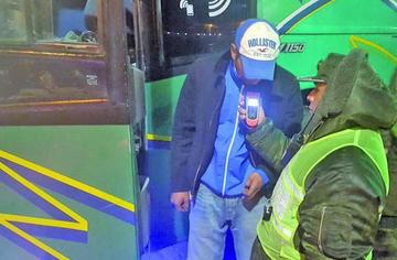 El control de alcohotest a los conductores.