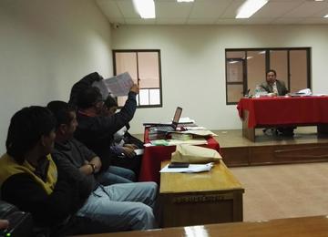 Tres sospechosos por el delito de  extorsión son enviados a la cárcel