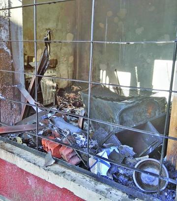 Un incendio moviliza a policías  y no reportan daños personales
