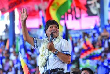 El partido de Gobierno proclamó a Morales como su candidato.