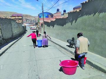 El agua de las lagunas solo durará hasta enero 2017