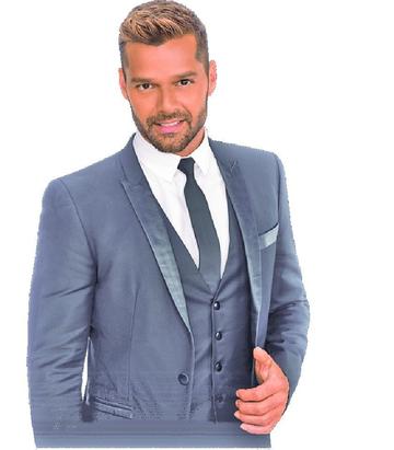 Ricky Martín  agradece el cariño por su padre