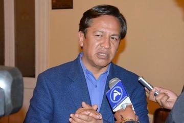 El secretario general de defensa del Silala René Martínez.