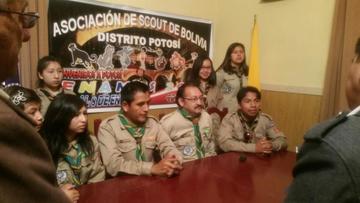 Lobatos Scouts llegan a Potosí
