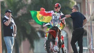 Daniel Nosiglia, de 22 años, tuvo un buen comienzo en su primer Dakar.