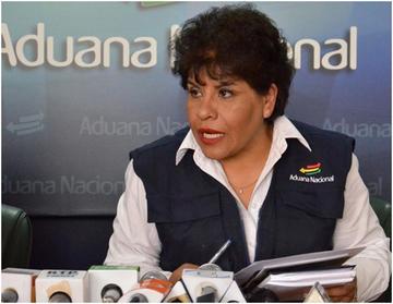 La presidenta de la Aduna Nacional de Bolivia, Marlene Ardaya.