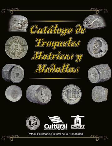 La tapa del catálogo de troqueles.