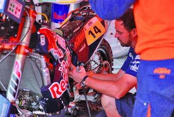 Peredo está cumpliendo en su primer Dakar
