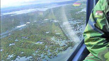 Defensa: el lago Poopó vuelve a nutrirse de agua