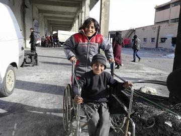 Los mutilados en la guerra siria pretenden recuperar sus vidas