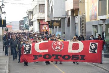 La convocatoria fue lanzada por la Central Obrera Departamental.
