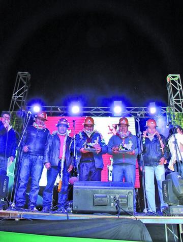 El acto de lanzamiento de la fiesta potosina.
