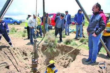 Comenzaron los trabajos de verificación de la calidad del suelo.