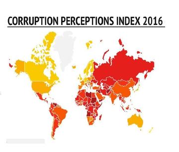 Bolivia baja su calificación en el índice de corrupción del mundo