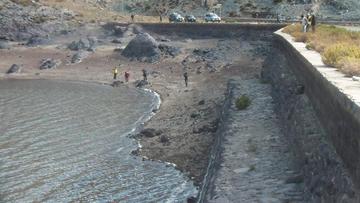 Según el concejal Navarro, las lluvias aportaron poco a la recarga de las lagunas del Kari Kari.