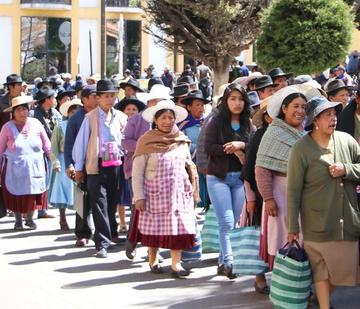 Comunarios presionan para un subalcalde