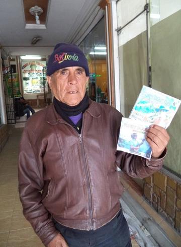 Kory Majtha potosino dedica un huayño al Tata Ck’accha