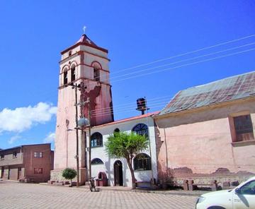 Avanzan obras en templo de Macha