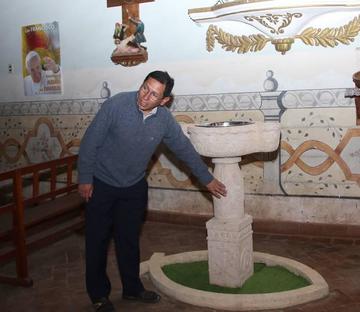 La Merced contará con pila bautismal