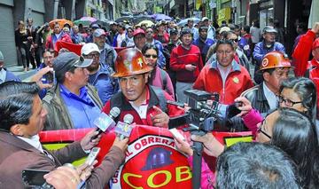 Ratificó la determinación del ampliado nacional de ir a un paro de 48 horas movilizado el 20 y 21 de febrero.