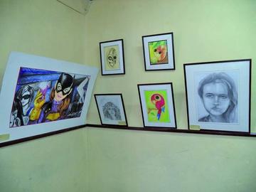 Cierra exposición del Viejo Pintor
