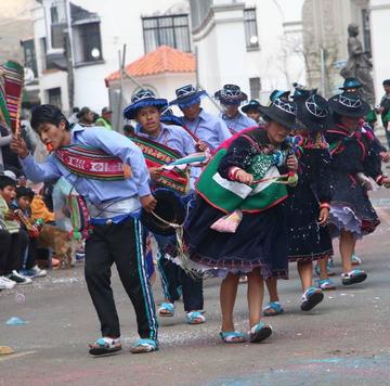 Potosí celebra el  carnaval citadino