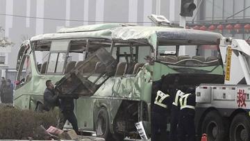 Diez muertos y 38 heridos en un accidente de tráfico en el sur de China