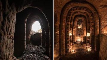 Hallan un templo oculto de 300 años