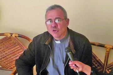 El secretario general adjunto de la Conferencia Episcopal Boliviana, padre José Fuentes.