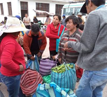 El producto más comprado fue la haba.