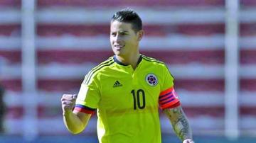 Colombia ya tiene a James y a Cuadrado