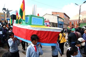 Los estudiantes de la unidad educativa Corsino Rodríguez.