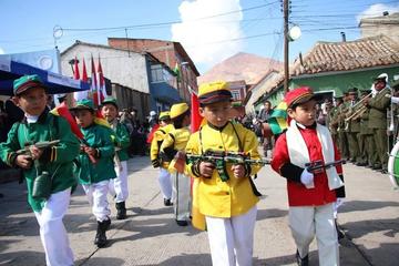Alumnos del kínder Eduardo Avaroa.