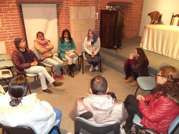 La agrupación Telartes tuvo un encuentro con talleres