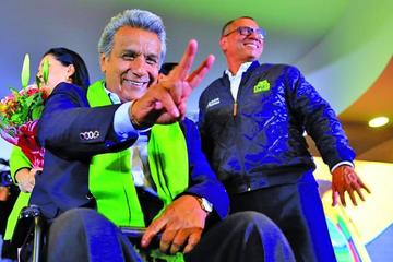 El oficialista Lenín Moreno es el nuevo presidente de Ecuador
