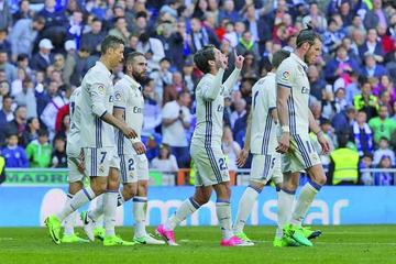 Real Madrid vence con el mínimo esfuerzo
